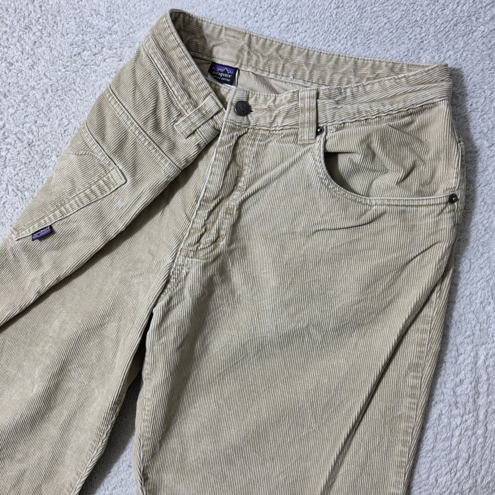 Patagonia‎ Corduroy Pants Mens 34/30 Tan Organic Cotton Straight Leg Outdoor
